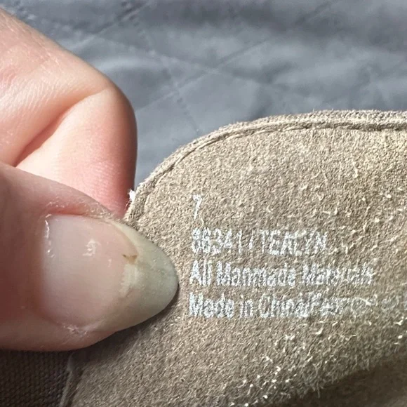 Maurices Brown Wedge Booties with Buckle - Picture 3 of 9